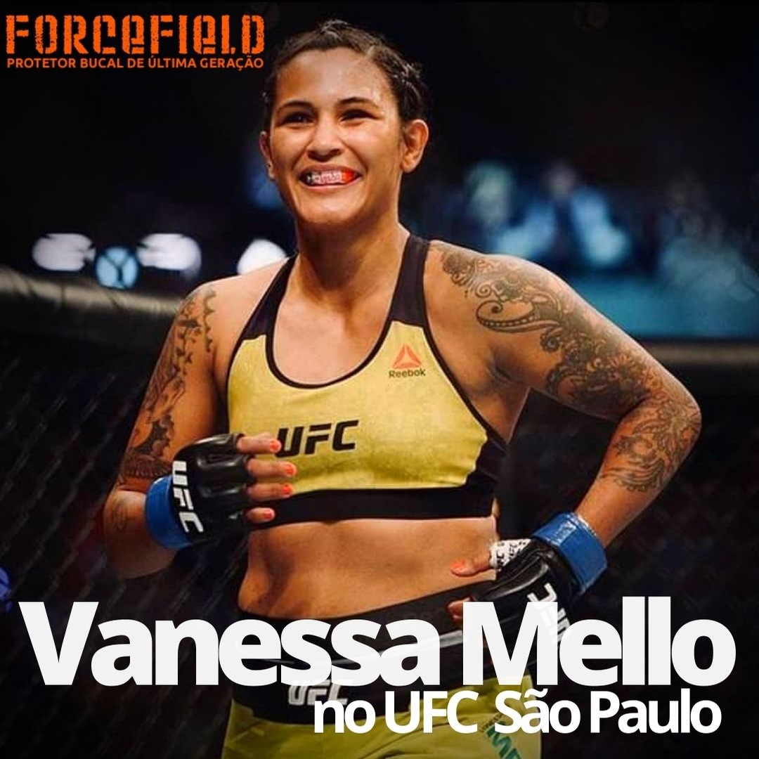 Vanessa Melo no UFC-O sorriso é lindo, mas a mão é pesada !