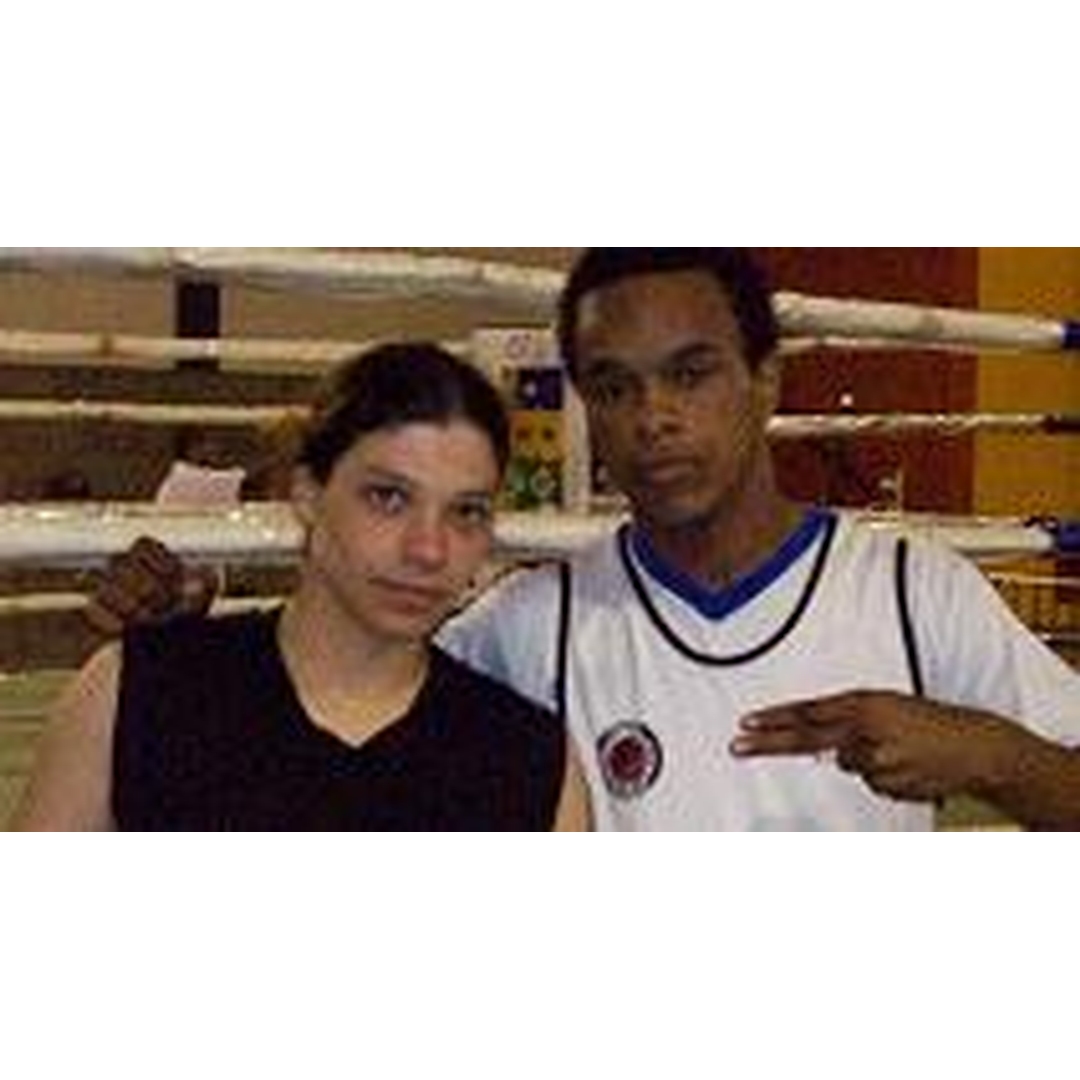 Andreia e Felipe no Mundial de Boxe- 